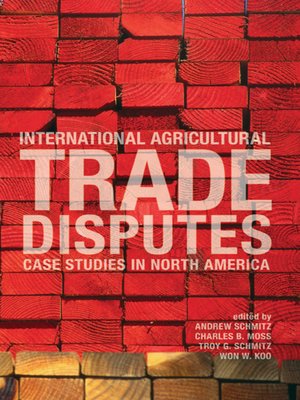 cover image of International Agricultural Trade Disputes